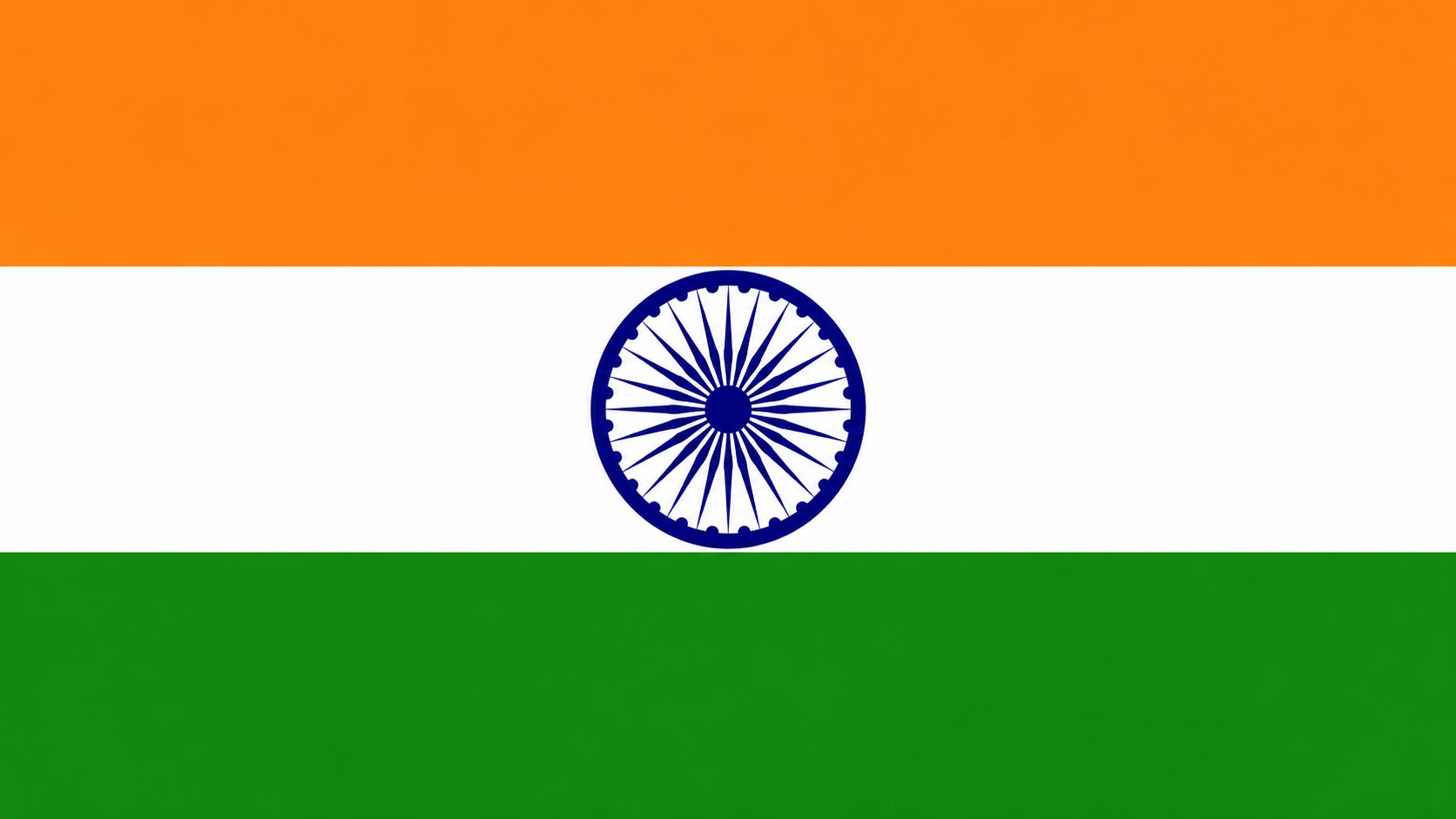 Indian National Tricolour Flag Background